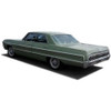 Headliner for 1963-64 Chevrolet Impala Hardtop 4-DR Vinyl Front Rear 2pcs