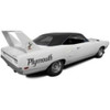 Headliner for 1970 Plymouth Superbird Hardtop 2-DR Vinyl Front Rear 2 pcs