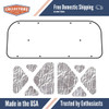 Rear Cab Insulation Kit for 2004-2008 Ford F-150 Truck Super Crew Cab