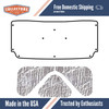 Under Trunk Lid Cover for 1971-1973 Ford Mustang