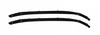 Front Wheel Well Opening Seal for Cadillac - High-quality rubber seal for vehicle front wheel well, essential for proper maintenance.