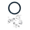 Blower Motor Mounting Gasket for Buick - Essential part for vehicle HVAC system, high-quality rubber material.