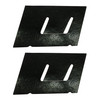 Front Bumper Brace Seal for Chevrolet, essential part for vehicle front bumper, high-quality rubber material.