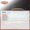 A Arm and Frame Dust Shield Kit 4 Piece for 1968-1969 Chevrolet Bel Air Caprice