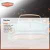 Radiator Seal for 1991-1996 Dodge Avenger B1500 Grand Caravan Ram 1500 Van