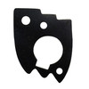 Rubber trunk crest gasket for Chevrolet and Pontiac vehicles, essential part for sealing the trunk area.