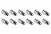 Seat Chrome Strip End Caps for 1971-1972 GM A Body, Chrome Piping, Bucket, Kit