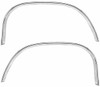 Wheel Opening Moldings for 1966 Chevrolet El Camino Rear, Pair
