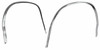 Wheel Opening Moldings for 1970-1972 Chevrolet Chevelle Rear Pair
