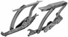 Hood Hinges for 1964-1967 Chevrolet Oldsmobile Pontiac A Body Stamped Steel Pair