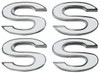 Fender Emblem for 1969-1972 Chevrolet Chevelle, El Camino SS, Kit