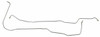 Transmission Cooler Lines for 1968-1972 Chevrolet Chevelle & El Camino 2 Pcs