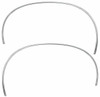 Wheel Opening Moldings for 1964-1965 Pontiac GTO, LeMans, Tempest Front Pair
