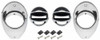 Vent Ball and Bezel Set for 1966-1967 Chevrolet Chevelle, El Camino Black Set