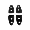 Tailgate Hinge Kit for 1935-1936 Ford Model 48 1 Piece Rear Trunk EPDM Rubber