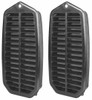 Door Jamb Louver for 1970 Buick Chevrolet Oldsmobile Pontiac Camaro A-Body Pair