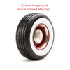 225/70R14 Radial T/A Bf Goodrich Tire With 2.5" White Wall - Modified Sidewall 1
