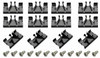 Pinchweld Molding Clips for 1967 GM Convertible 12 clips/screws