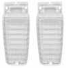Back-Up Lamp Lens for 1963 Calais, DeVille Eldorado Fleetwood Series 62, 65 Pair