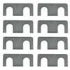 Cowl Induction Hood Door Bracket Shim Set for 1970-1972 Chevelle El Camino