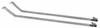 Fuel Tank Mounting Strap for 1967-1968 GM A-Body Galvanized Steel, Pair
