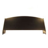 Wood and Hardboard Package Tray for 70-76 Plymouth Duster Coupe, Rear Shelf Upgrade, As Original Black Finish