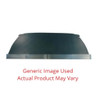 1960 Chrysler Imperial Sedan Package Tray in Black Cardboard/Fiberboard - Enhance Your Car's Rear End with High-Quality Part
