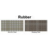Trunk Floor Mat Cover for 1966-1970 Ford Falcon 2-Door Hardtop Rubber Small Plaid