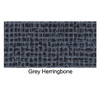 Trunk Floor Mat Cover for 1965-1966 Chrysler 300, Newport 2-Door (All Except Convertible) Vinyl Gray Herringbone