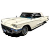 Headliner for 1958-1960 Ford Thunderbird 2 Door Hardtop Vinyl Tier Black Tier Vinyl