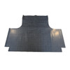 Trunk Floor Mat Cover for 1967 Plymouth Fury III Hardtop, Gray Herringbone Rubber, US-made, OEM Quality, Front Area Cover.