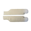 Sun Visor for 1968-1972 Oldsmobile Cutlass 2 Door Convertible Cardboard/Fiberboard Madrid Black Madrid Vinyl 2 Piece