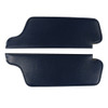 Sun Visor for 1969-1970 Dodge Coronet 2,4 Door Hardtop, Coupe, Sedan, Station Wagon Cardboard/Fiberboard Coachman Black Coachman Vinyl 2 Piece