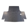 Trunk Floor Mat Cover for 65-66 Chrysler 300 Convertible, Gray Herringbone Vinyl, US-made, OEM Quality.