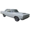 Headliner for 1964-1965 Dodge Multiple Models 2 Door Sedan Vinyl Perforated Black Perforated Vinyl