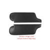 Sun Visor for 1969 Pontiac Firebird 2 Door Hardtop Cardboard/Fiberboard Non-Perforated Black Non Perforated Vinyl 2 Piece