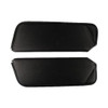 Sun Visor for 1974-1976 Pontiac Firebird 2 Door Hardtop Cardboard/Fiberboard Madrid Black Madrid Vinyl 2 Piece