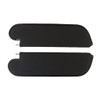 Sun Visor for 1970 Oldsmobile Cutlass 2,4 Door Hardtop Cardboard/Fiberboard Non-Perforated Black Non Perforated Vinyl 2 Piece 1 Pin Style