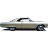 Headliner for 1967 Buick Skylark 2 Door Hardtop Vinyl Tier Black Tier Vinyl With Sail Panels