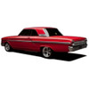 Headliner for 1964 Ford Fairlane 2 Door Hardtop Vinyl Crater Black Crater Vinyl
