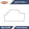 Trunk Rubber Floor Mat Cover for 1970 AMC Rebel Coupe/Sedan, High-Definition Rubber, Protects Trunk from Spills & Debris.