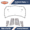 Premium Hood Insulation Pad & Heat Shield for Pontiac F-Body | Ultimate Sound & Heat Insulation, ABS Material, Easy Install