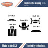 Complete Interior Insulation Kit for 1933 Factory Five Racing Hotrod Roadster
