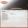 Package Tray Insulation for 1949-1952 Mopar Sedan