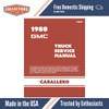 1980 GMC Caballero Service Manual