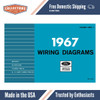 1967 Ford F-Series Truck, Bronco, Econoline, P-, B-,&  T-Series Wiring Diagrams Manual - 11x17 inch COMB Bound
