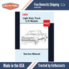 1989 GMC C / K Sierra Truck Service Manual