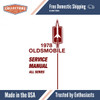 1978 Oldsmobile Service Manual - Includes 11x17 inch COLOR Wiring Diagrams