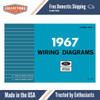 1967 Ford N, NT, C, CT-Series & W-Series Truck Wiring Diagrams Manual - 11x17 inch COMB Bound