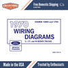 1970 Ford C, CT-Series & W-Series Truck Wiring Diagrams Manual - 11x17 inch COMB Bound